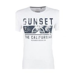T-shirty męskie: S.Oliver T-Shirt Męski M Biały