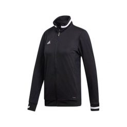 Adidas T19 TRK JKT W CZARNY / BIAŁY, DW6848 | Z. Czarne bluzy damskie Adidas, s, bez wzorów, bez rękawów, bez kaptura. W wyprzedaży za 203,52 zł.