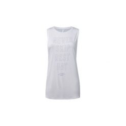Topy na ramiączkach / T-shirty bez rękawów Reebok Sport Koszulka na ramiączkach Training Supply Graphic Muscle. Białe topy damskie Reebok Sport, s, bez wzorów, bez rękawów. Za 139,00 zł.