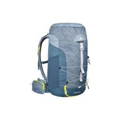 Plecak turystyczny - MH100 - 20 l. Szare plecaki męskie QUECHUA, bez wzorów, z elastanu. Za 169,99 zł.