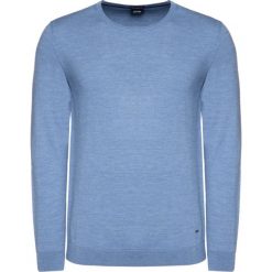 Sweter JOOP! 17 Jk-01Denny 30018325. Niebieskie swetry męskie JOOP!, m, bez wzorów, klasyczne, z klasycznym kołnierzykiem, bez kaptura. W wyprzedaży za 309,00 zł.