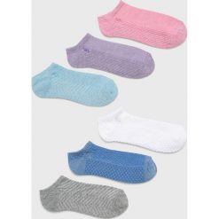 Polo Ralph Lauren - Skarpetki (6-pack). Różowe skarpetki damskie z elastanu. W wyprzedaży za 99,90 zł.