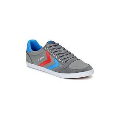 Buty Hummel TEN STAR LOW CANVAS. Szare trampki i tenisówki damskie Hummel, bez wzorów, retro, bez zapięcia. Za 231,20 zł.