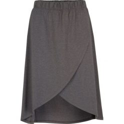 Spódnica z dżerseju bonprix antracytowy melanż. Szare spódniczki damskie bonprix, bez wzorów, z dżerseju. Za 27,99 zł.