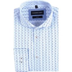 Koszula SIMONE KDBS000776. Białe koszule męskie m, z bawełny, eleganckie. Za 199,00 zł.