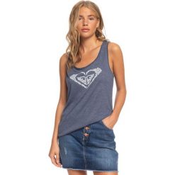 Roxy Losing My Mind Podkoszulek Niebieski. Niebieskie podkoszulki damskie Roxy, xl, z haftami, z bawełny, bez kołnierzyka, bez rękawów. Za 88,95 zł.