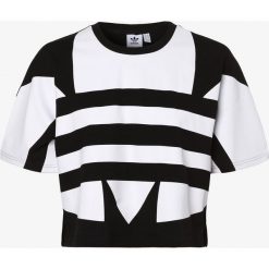 Adidas Originals - T-shirt damski, czarny. Czarne t-shirty damskie adidas Originals, s, bez wzorów, bez kołnierzyka. Za 129,95 zł.