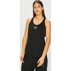 Calvin Klein Performance - Top. Szare topy damskie Calvin Klein Performance, l. Za 139,90 zł.