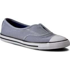 Trampki CONVERSE - Ctas Cove Slip 551534C Roadtrip Blu. Niebieskie półbuty damskie marki Converse, bez wzorów, z gumy, bez zapięcia. W wyprzedaży za 179,00 zł.