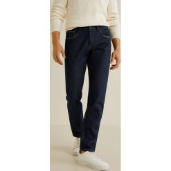 Mango Man - Jeansy Bob4. Niebieskie jeansy męskie marki Mango Man, bez wzorów. Za 139,90 zł.