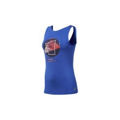 Topy na ramiączkach / T-shirty bez rękawów Reebok Sport Koszulka bez rękawów Yoga Graphic. Niebieskie topy damskie marki Reebok Sport, s. Za 149,00 zł.