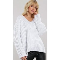 Biały Sweter Greenwich. Białe swetry damskie Renee, uniwersalny, casualowe. Za 159,99 zł.