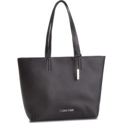 Torebka CALVIN KLEIN - Stitch Ew Shopper K60K604844 001. Czarne shopper bag damskie Calvin Klein, ze skóry ekologicznej, duże. Za 599,00 zł.