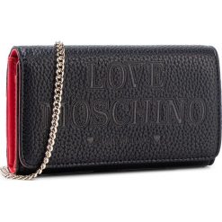 Torebka LOVE MOSCHINO - JC5646PP08KN0000 Nero. Czarne torebki klasyczne damskie Love Moschino, bez wzorów, ze skóry ekologicznej, biznesowe, bez dodatków. W wyprzedaży za 329,00 zł.