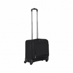RivaCase walizka podróżna na laptopa 15,6”, czarna 8481-B. Czarne walizki RivaCase, bez wzorów, eleganckie. Za 599,00 zł.