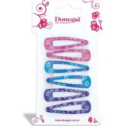 Donegal Spinka 4.5 cm mix kolorów (FA-5501) 6szt. Szare ozdoby do włosów Donegal. Za 3,99 zł.