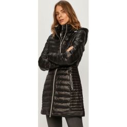 Calvin Klein - Kurtka puchowa. Niebieskie kurtki damskie Calvin Klein, s, bez wzorów, z tkaniny, długie. Za 1199,00 zł.
