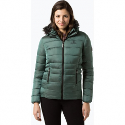 Superdry - Damska kurtka pikowana, niebieski. Niebieskie kurtki damskie pikowane Superdry, s, z futra. Za 649,95 zł.