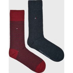 Tommy Hilfiger - Skarpety (2-pack). Czarne skarpetki męskie TOMMY HILFIGER, z bawełny. Za 54,90 zł.
