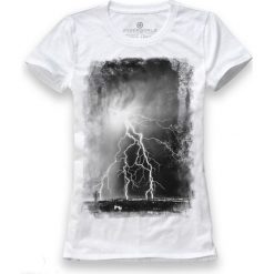 T-shirt damski UNDERWORLD Storm. Białe koszulki damskie Underworld, l, z bawełny. Za 69,99 zł.
