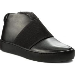 Botki VAGABOND - Zoe 4526-001-92 Black/Black. Czarne buty zimowe damskie marki Vagabond, z materiału, z okrągłym noskiem. W wyprzedaży za 289,00 zł.