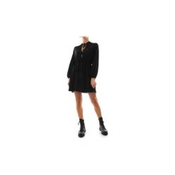 Sukienki krótkie Guess W94K74 WCA00 ELA. Czarne sukienki damskie Guess, s, z aplikacjami, bez kołnierzyka, z krótkim rękawem, krótkie, mini. Za 345,38 zł.