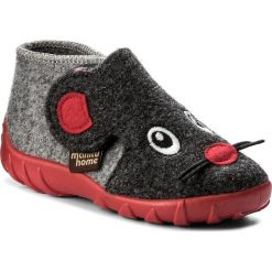 Kapcie damskie: Kapcie MANITU – 260119 Rot/Grau 4