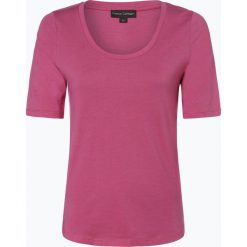 Franco Callegari - T-shirt damski, różowy. Różowe t-shirty damskie Franco Callegari, bez wzorów, z dżerseju, eleganckie, bez kołnierzyka. Za 59,95 zł.