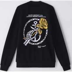 Bluza bomberka Baltic Games - Czarny. Czarne bluzy męskie Cropp, s, bez wzorów, bez kołnierzyka, bez rękawów, bez kaptura. Za 119,99 zł.