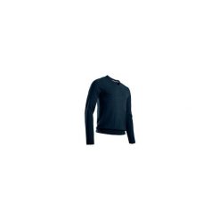 Sweter do golfa męski. Niebieskie swetry męskie INESIS, xl, bez wzorów, z bawełny, z golfem, bez kaptura. Za 49,99 zł.