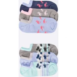 More - Stopki (6-pack). Szare skarpetki damskie marki More, z elastanu. W wyprzedaży za 49,90 zł.