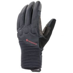 Ferrino rękawice React Black XXL. Czarne rękawiczki damskie Ferrino, bez wzorów, z materiału. W wyprzedaży za 225,00 zł.