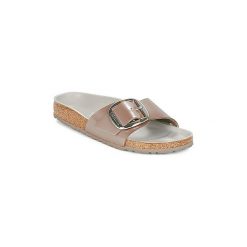 Klapki Birkenstock MADRID BIG BUCKLE. Brązowe chodaki damskie Birkenstock. Za 265,30 zł.