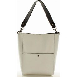 Shopper bag damskie: ALIANA – Torebka skórzana shopper bag MAZZINI – bianca