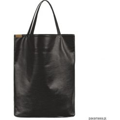 Mega shopper torba czarna na zamek. Czarne shopper bag damskie Pakamera. Za 170,00 zł.