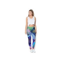 Legginsy CP-012 14. Szare legginsy sportowe damskie Colour pleasure, bez wzorów, z dzianiny, na fitness i siłownię. Za 109,00 zł.