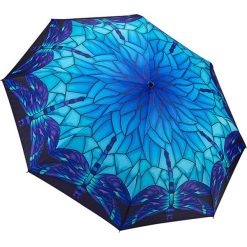 Parasole: Parasol „Glass Dragonfly” w kolorze niebieskim