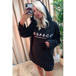 Bluza damska RITTA BLACK. Czarne bluzy sportowe damskie Bluza damska RITTA BLACK, s, bez wzorów, bez rękawów, bez kaptura. W wyprzedaży za 89,00 zł.