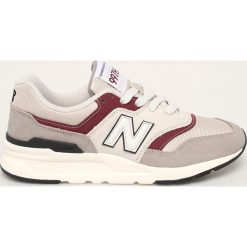 New Balance - Buty CM997HXN. Szare sneakersy męskie New Balance, ze skóry, na sznurówki. W wyprzedaży za 299,90 zł.