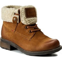 Botki LASOCKI - WI16-VIVA-06 Camel. Brązowe buty zimowe damskie marki Lasocki, z nubiku. Za 229,99 zł.