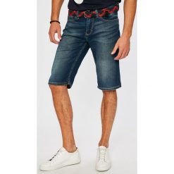 S. Oliver - Szorty. Niebieskie spodenki i szorty męskie S.Oliver, s, w paski, z elastanu, casualowe. W wyprzedaży za 149,90 zł.