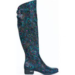 Kozaki - skóra naturalna - model 128 - kolor indian. Szare kozaki damskie Zapato, na co dzień, na zimę, z jeansu, eleganckie, przed kolano, na wysokim obcasie, na obcasie, bez zapięcia. W wyprzedaży za 445,00 zł.