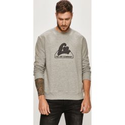 Lee - Bluza. Szare bluzy męskie Lee, s, z aplikacjami, z bawełny, z okrągłym kołnierzem, bez rękawów, bez kaptura. Za 259,90 zł.