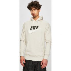 Nike Sportswear - Bluza. Szare bluzy męskie Nike Sportswear, xl, z nadrukiem, z bawełny, z kapturem, bez rękawów, z kapturem. Za 279,90 zł.