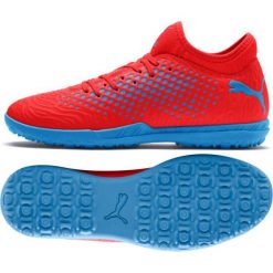 Buty piłkarskie Puma Future 19.4 Tt M 105548 01. Czerwone buty sportowe męskie Puma, z materiału, bez zapięcia, do piłki nożnej. W wyprzedaży za 229,00 zł.