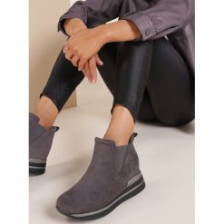 Szare Sneakersy Dhysriane. Szare sneakersy damskie Renee. Za 149,99 zł.