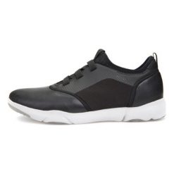 Geox Tenisówki Męskie Nebula S 43 Czarne. Czarne trampki męskie marki Geox. W wyprzedaży za 448,00 zł.