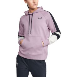 Under Armour Rival Bluza Fioletowy. Fioletowe bluzy damskie Under Armour, l, bez wzorów, z bawełny, bez rękawów, bez kaptura. Za 257,95 zł.
