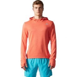 Bluzy męskie: Adidas Bluza męska Response Astro Hoodie pomarańczowa r. XL (BK3150)