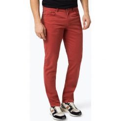BRAX - Spodnie męskie – Cooper Fa, czerwony. Czerwone spodnie męskie marki BRAX, s, bez wzorów, z bawełny, eleganckie. Za 399,95 zł.